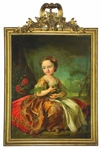 Louis Michel van Loo – Le tre principessine di Casa Savoia